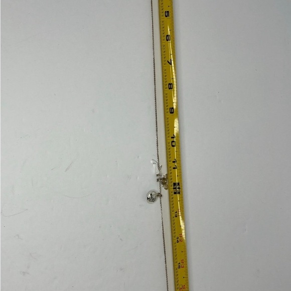 Disney Princess Cinderella Charm Pendant 18” Silver-Toned Necklace - Picture 9 of 9